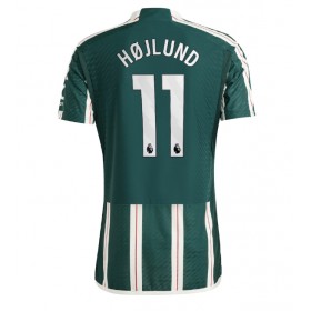 Manchester United Rasmus Hojlund #11 Auswärtstrikot 2023-24 Kurzarm